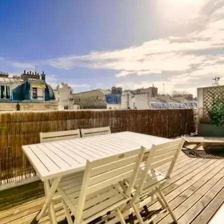 Mid-term L Parc Monceau - Ac&rooftop Appartement