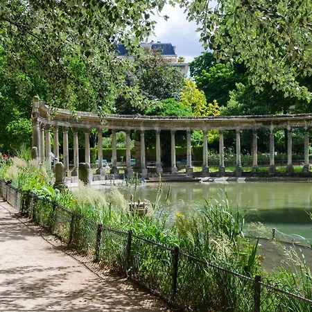 아파트 Mid-term L Parc Monceau - Ac & Rooftop 파리