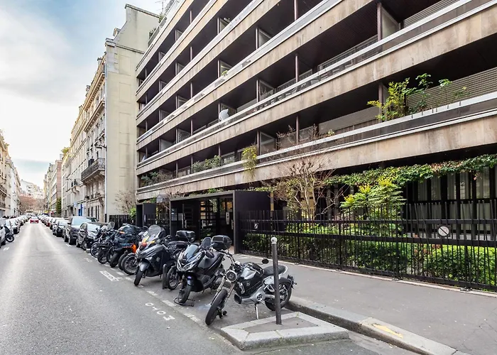 Appartement Mid-term L Parc Monceau - Ac & Rooftop *