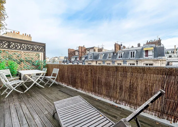 Mid-term L Parc Monceau - Ac & Rooftop 아파트 *