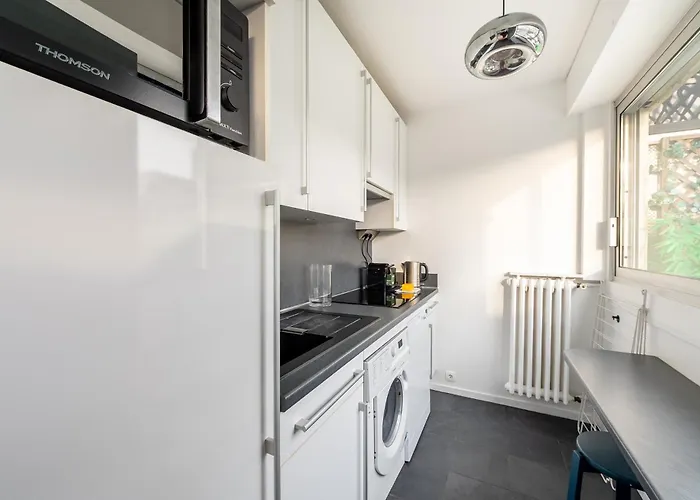 Appartement Mid-term L Parc Monceau - Ac & Rooftop