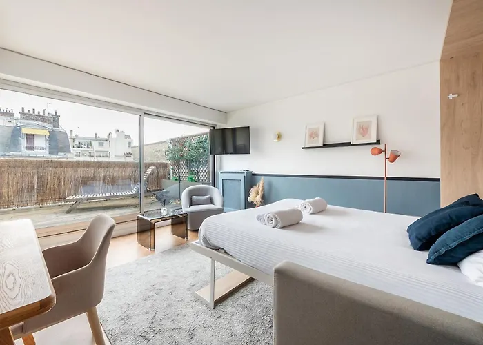 Mid-term L Parc Monceau - Ac & Rooftop *