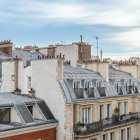 شقة Mid-term L Parc Monceau - Ac & Rooftop باريس