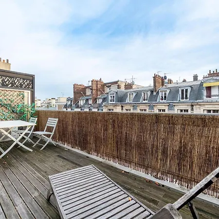 Mid-term L Parc Monceau - Ac & Rooftop Apartment *